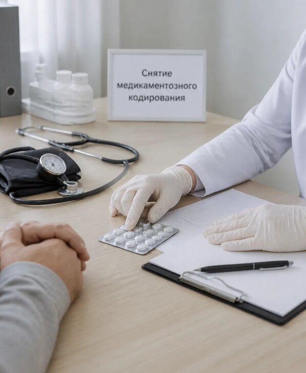 Снятие медикаментозного кодирования в Железногорске от 5111 р. | Медзона
